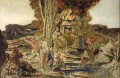 die Pierides Symbolismus biblischen mythologischen Gustave Moreau